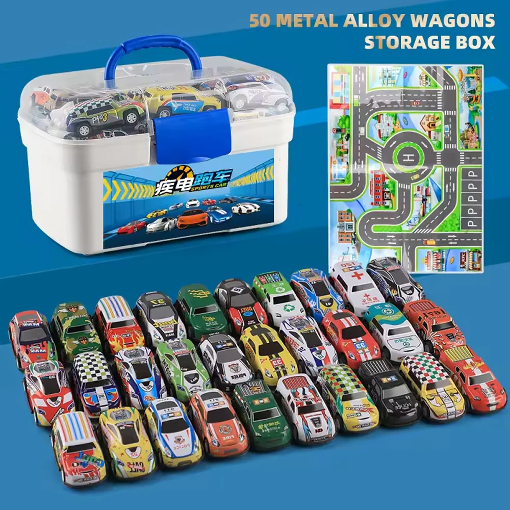 Set od 50 metalnih autić | SpeedRacers