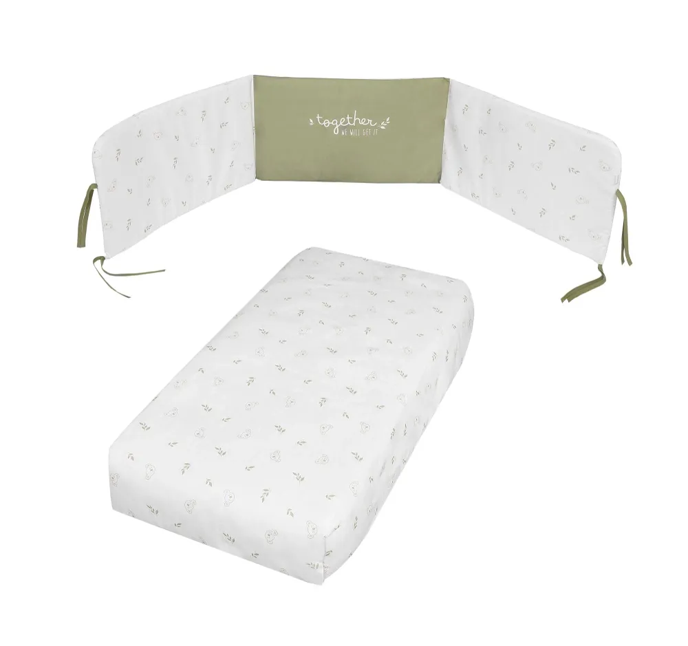 Micuna GREEN LIFE Duvet + Zaštita za glavu (120x60cm)