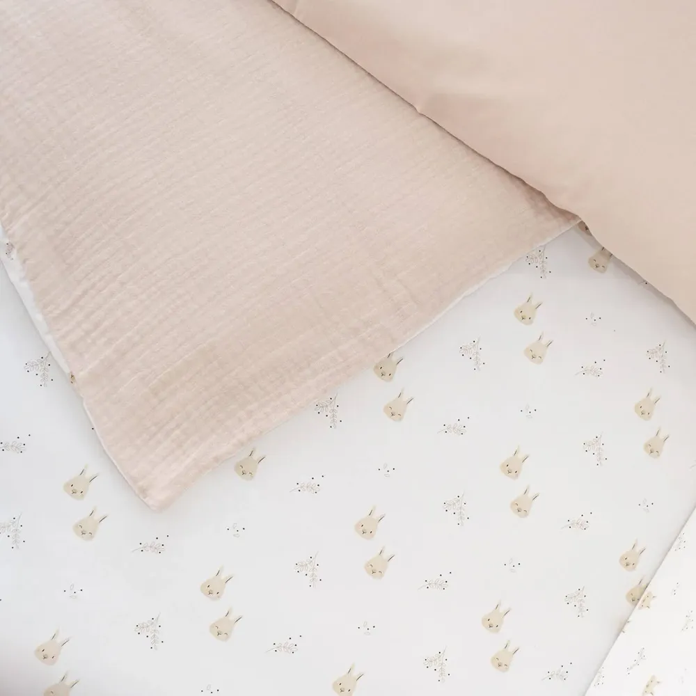 Micuna RABBITS Duvet + Zaštita za glavu (140x70cm)