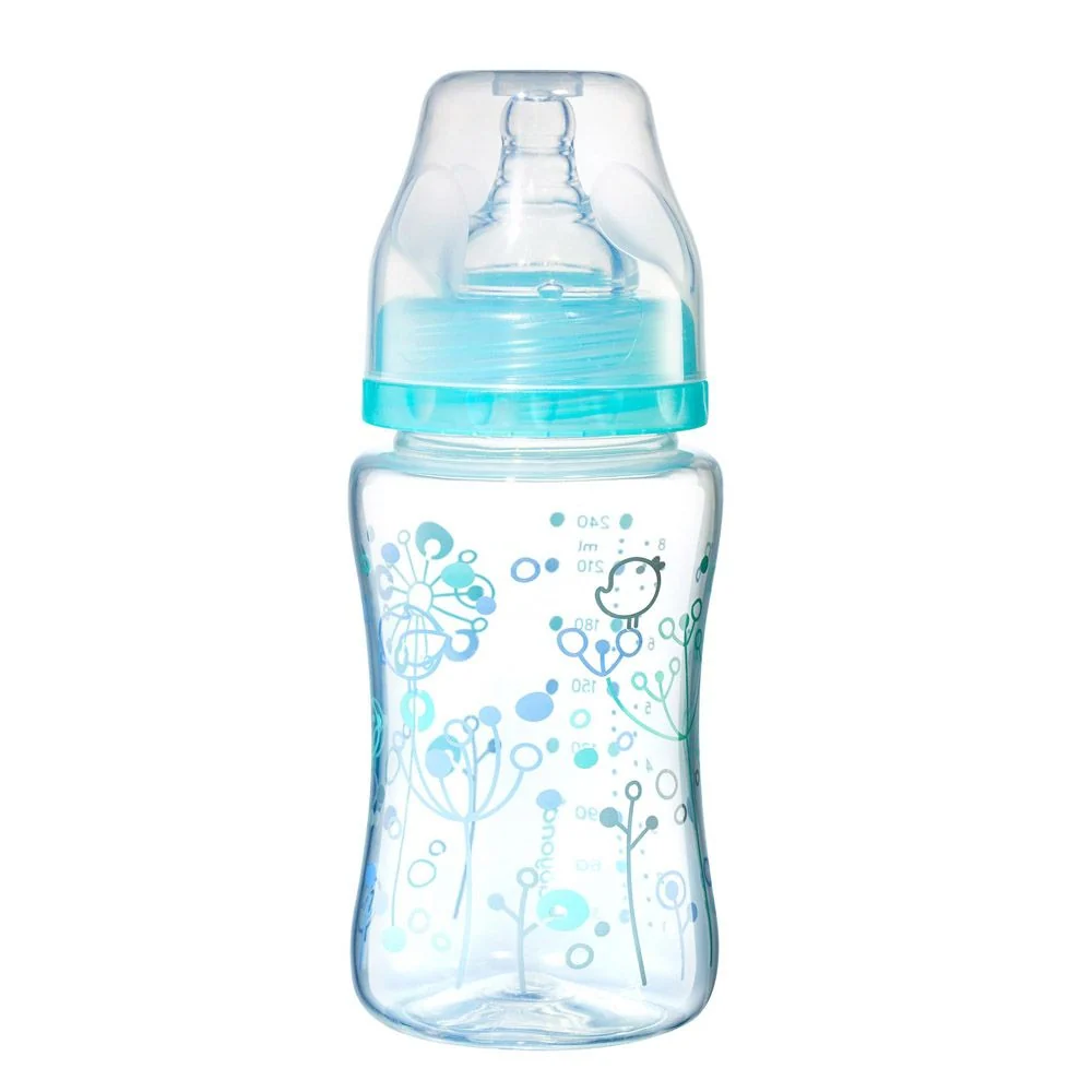 BabyOno Bočica antikolik 240 ml, mint