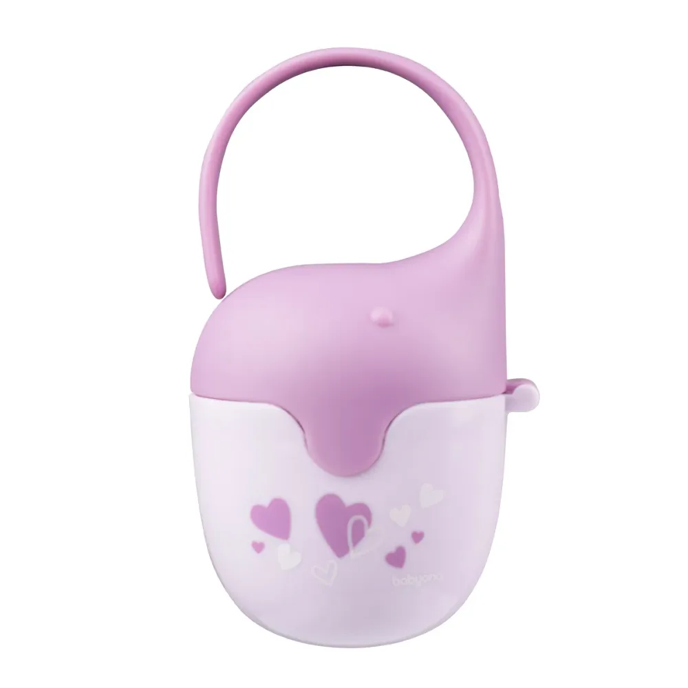 BabyOno Kutijica za dudu Elephant, roza