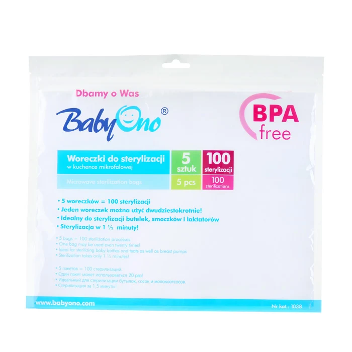 BabyOno Microwave sterilizacijske vrećice