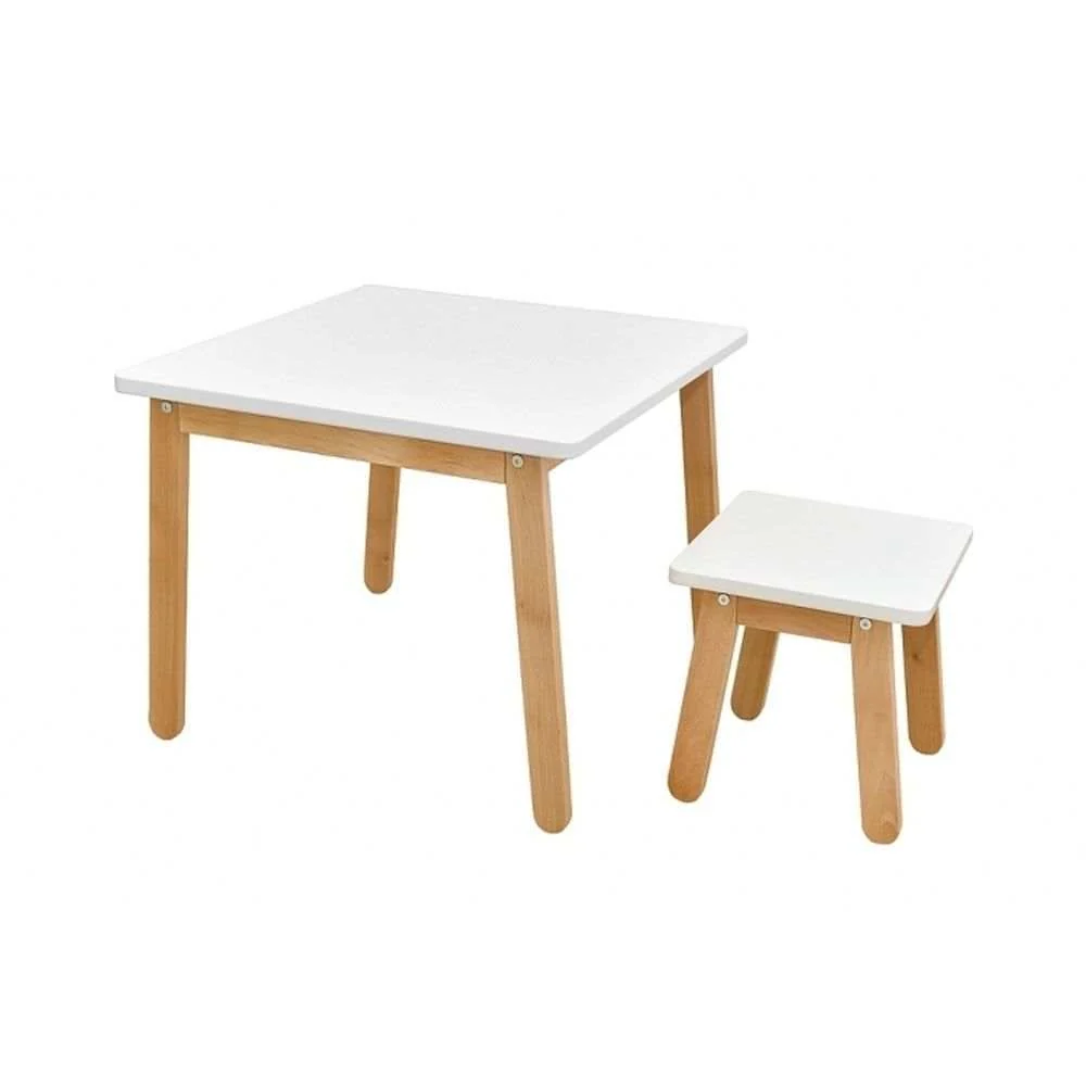 Bellamy Woody stol, elegant white-pure