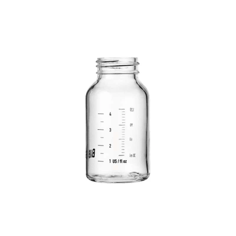 BIBS Boca - Pribor - Mala bočica za sisanje - Staklo - 120 ml.