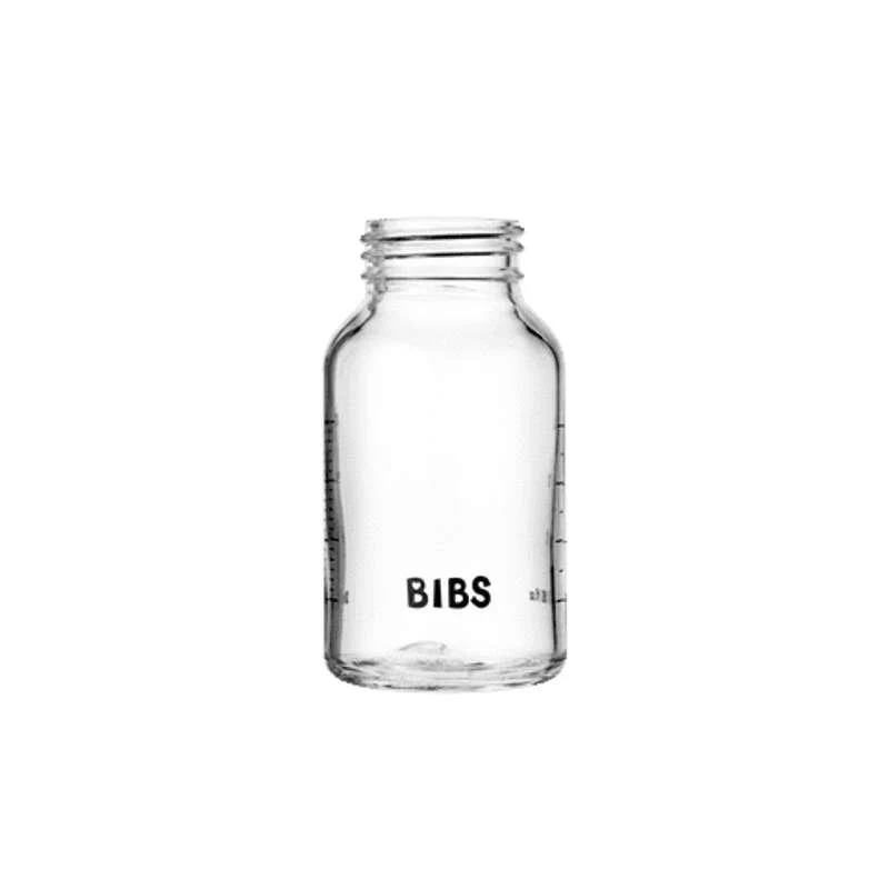 BIBS Boca - Pribor - Mala bočica za sisanje - Staklo - 120 ml.