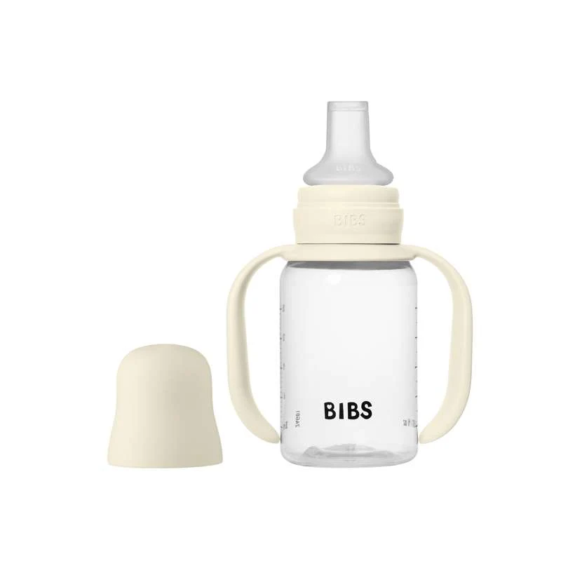 BIBS Boca - Set za cuclanje - Plastika - Silikon - Sippy - 150 ml. - Slonovač