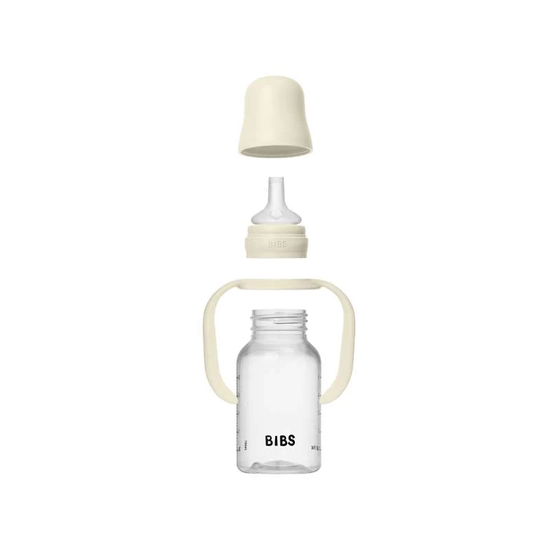 BIBS Boca - Set za cuclanje - Plastika - Silikon - Sippy - 150 ml. - Slonovač