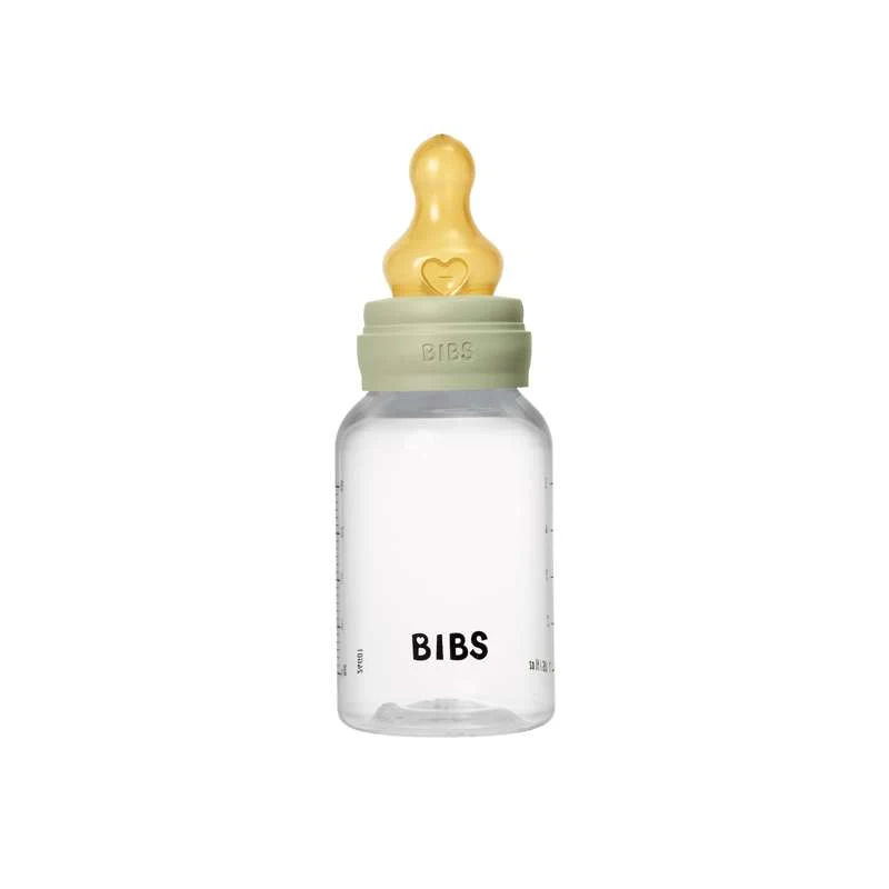 BIBS Boca - Set za dude - Plastika - Lateks/Spori protok/Okrogla - 150 ml. - Salvia