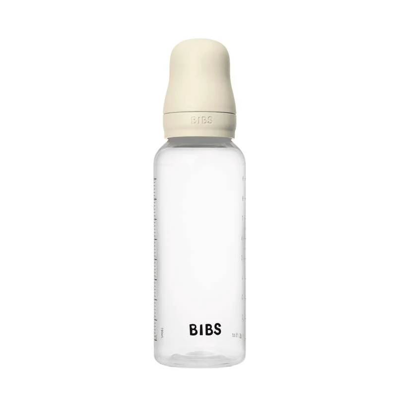 BIBS Boca - Set za dude - Plastika - Silikon / Srednji protok / Okruglo - 270 ml. - Slonovač