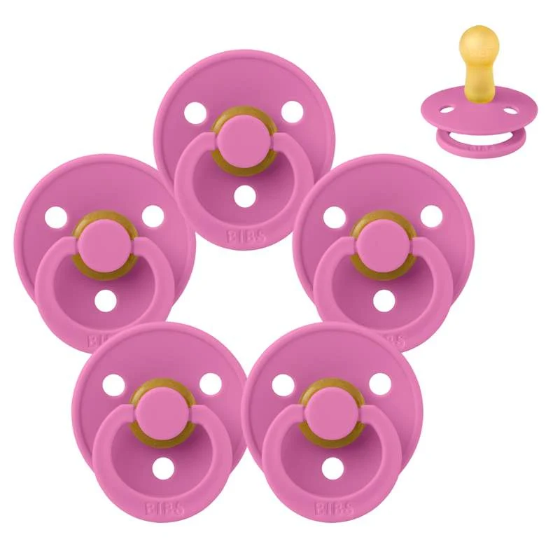 Bibs Okrugla Colour Duda - bundle - 5 kom. - vel. 2 - Žvakać guma