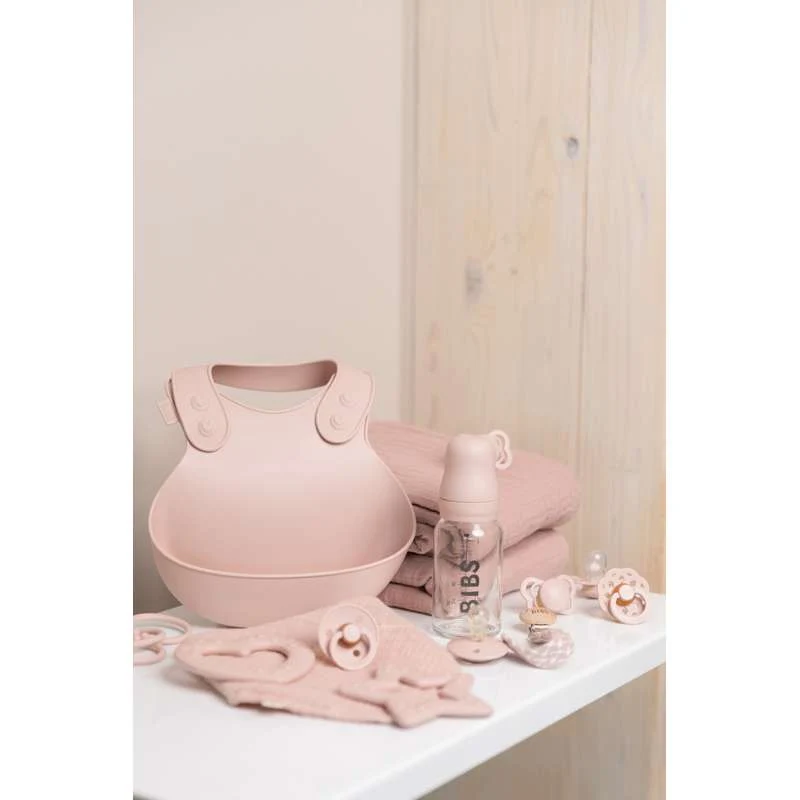 Bibs Okrugla Colour Duda - bundle - 5 kom. - vel. 2 - Blush