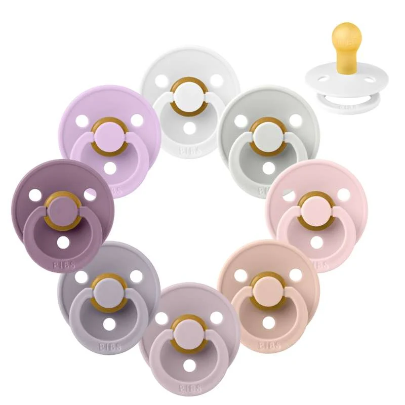 Bibs Okrugla Colour Duda - bundle - 8 kom. - vel. 1 - Divne ljiljane