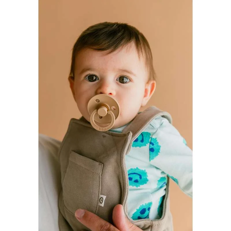 Bibs Okrugla Colour Duda - vel. 2 - prirodni kaučuk - Taupe