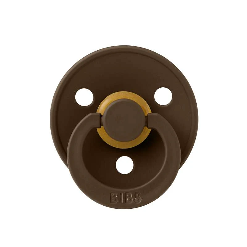 Bibs Okrugla Colour Duda - vel. 2 - prirodni kaučuk - Mocha