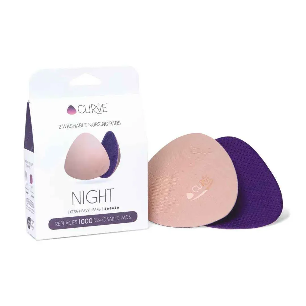 Cache Coeur® Nočni jastučići za pranje Curve ( 2 komada)