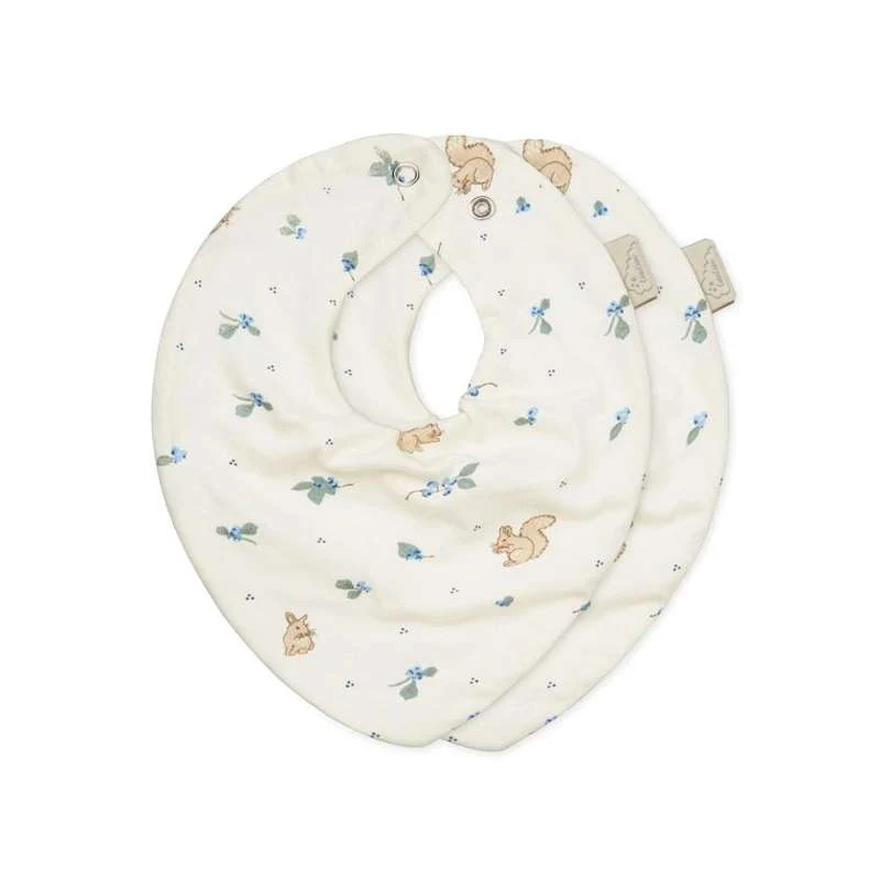Cam Cam Copenhagen Bandana Maramica za brisanje - 2-pak - GOTS - Borovnice