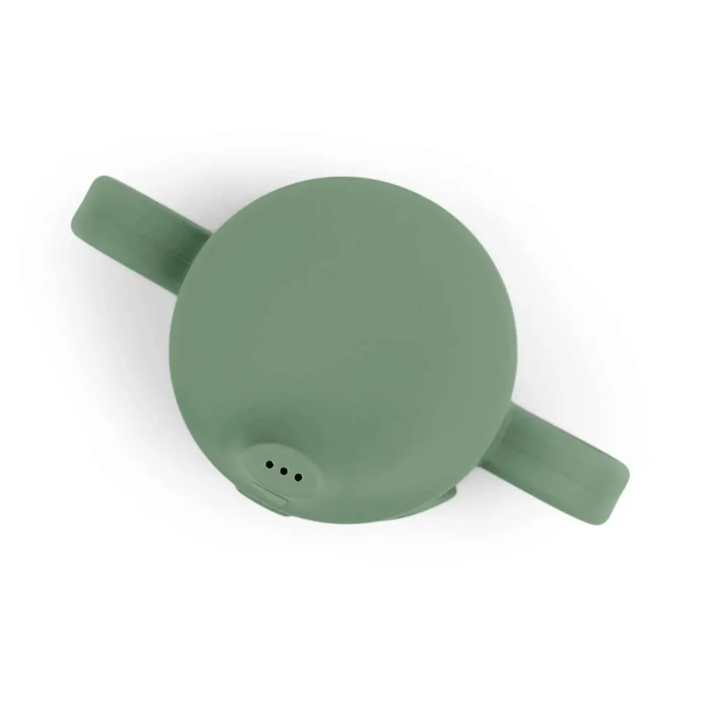 Done Deer® Šalica s poklopcem Peekaboo Elphee Green