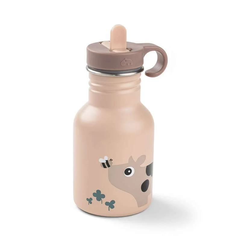 Done Deer Boca za piće - Nehrđajući čelik - 350ml - Tiny Farm - Pudrasta
