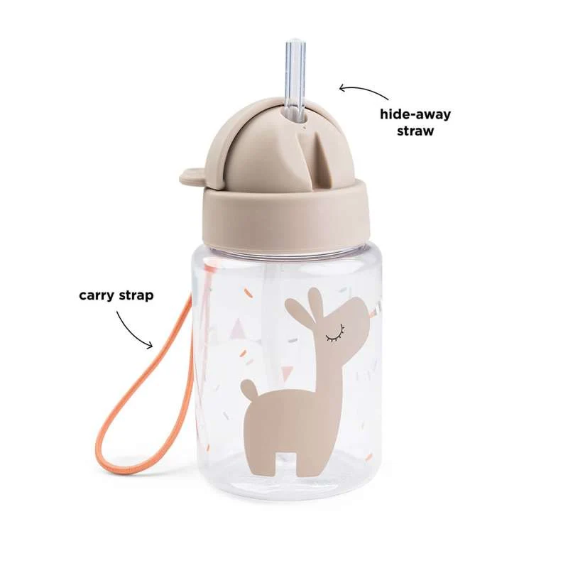 Done Deer Boca za piće s slamkom - 280ml - Proslava - Pijesak