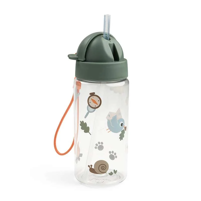 Done Deer Boca za piće sa slamkom - Tiny Trails - 350 ml - Zelena