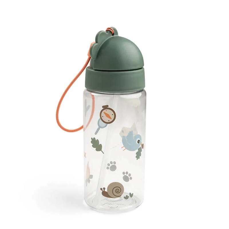 Done Deer Boca za piće sa slamkom - Tiny Trails - 350 ml - Zelena