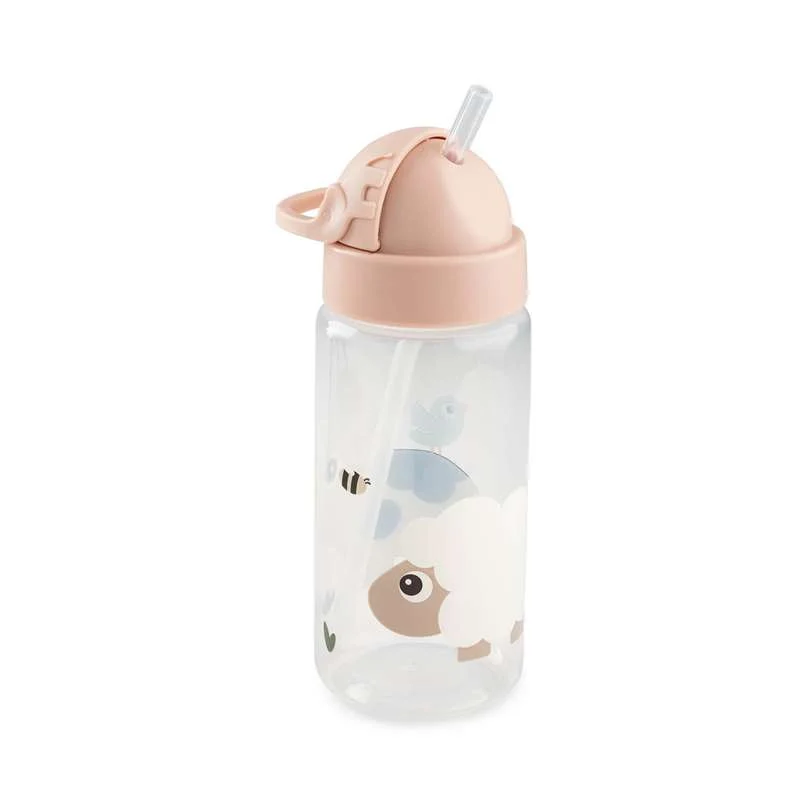 Done Deer Bočica za piće s slamkom - 350ml - Tiny Farm - Prašak