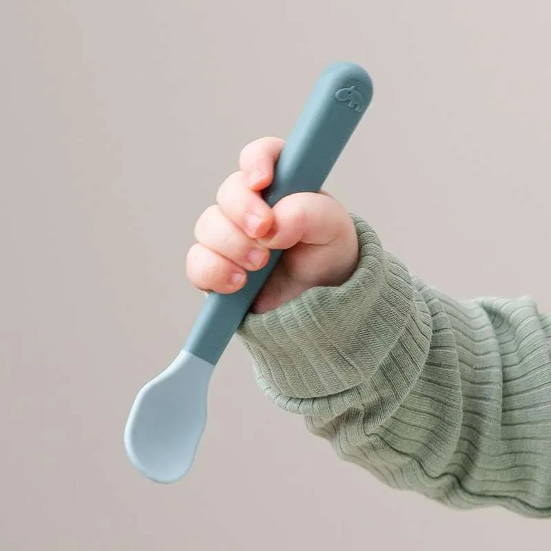 Done Deer Foodie Easy-Grip Baby Set - 3 kom - Plava