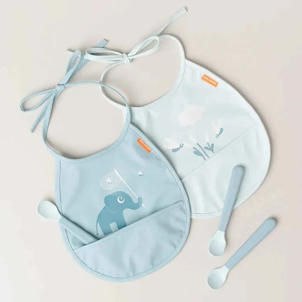 Done Deer® Komplet 2 mini slinčkov Elphee Blue
