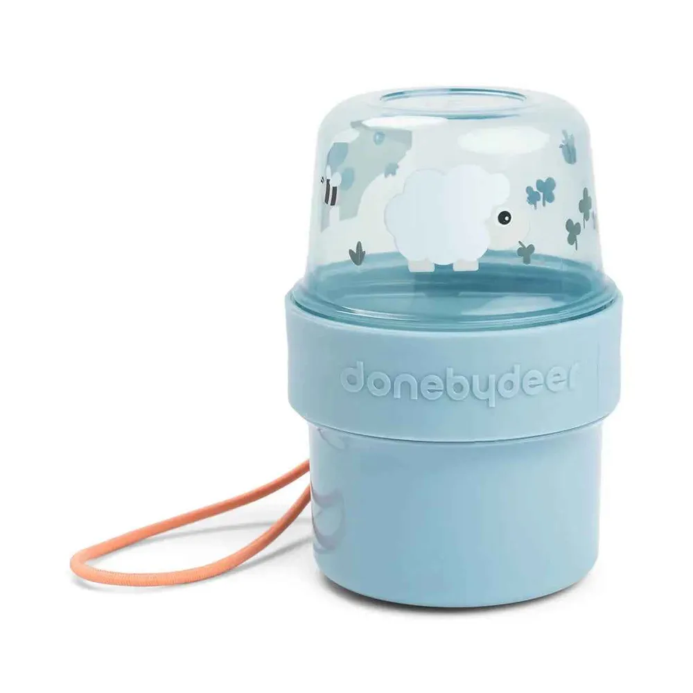 Done Deer® To go posudica za prigrizke S Tiny Farm Blue