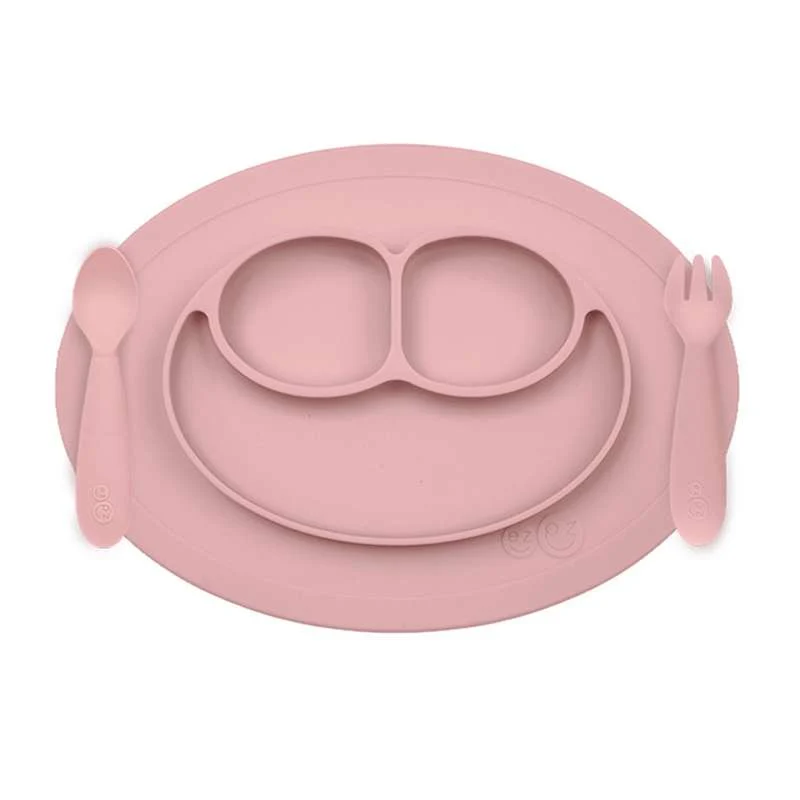EZPZ Mini Hrana Set - Početak s hranom za bebu - Rosa