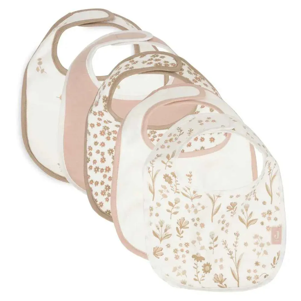 Jollein® Set podbradnjaka Bloomy 5 kom