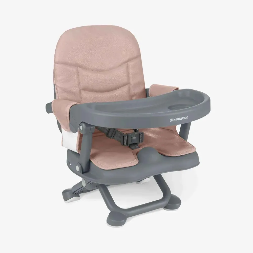 KikkaBoo® Prijenosni stolac za hranjenje Pappo Pink