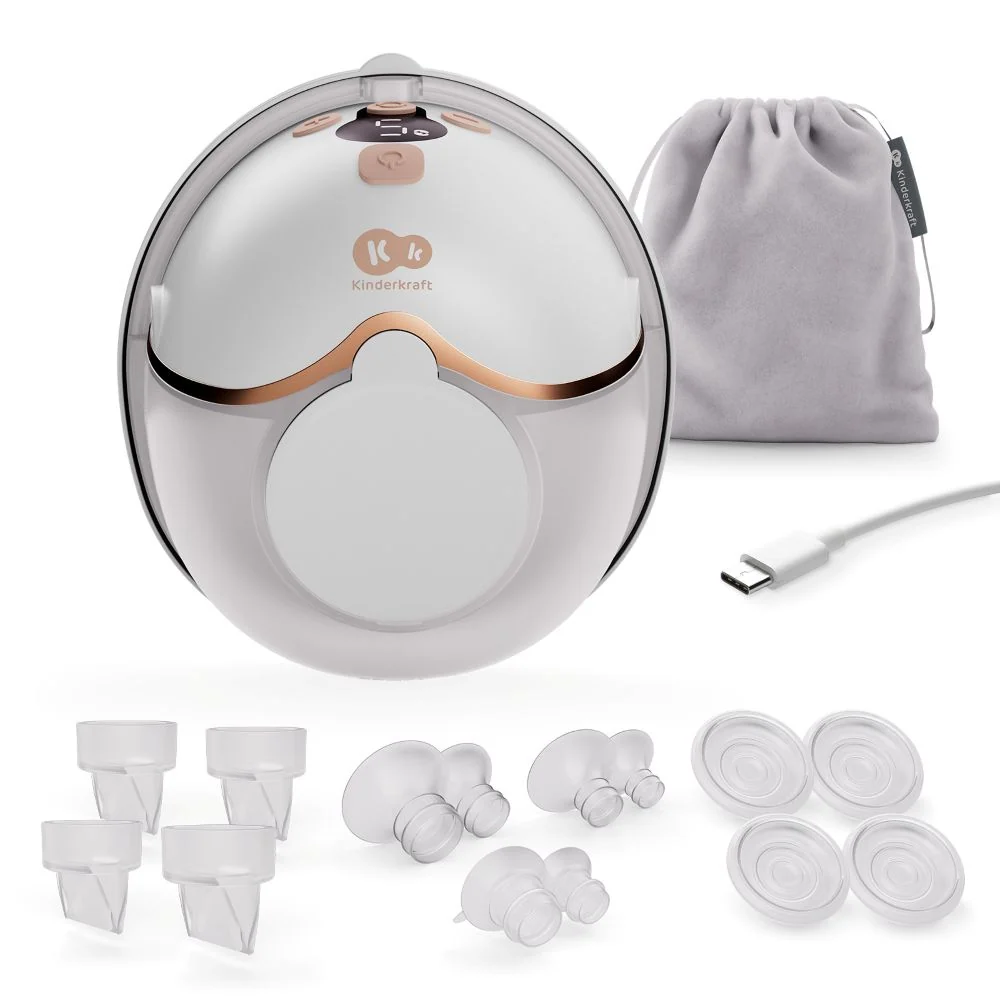 Kinderkraft Električna izdajalica MAMAFLOW, hands free, Golden