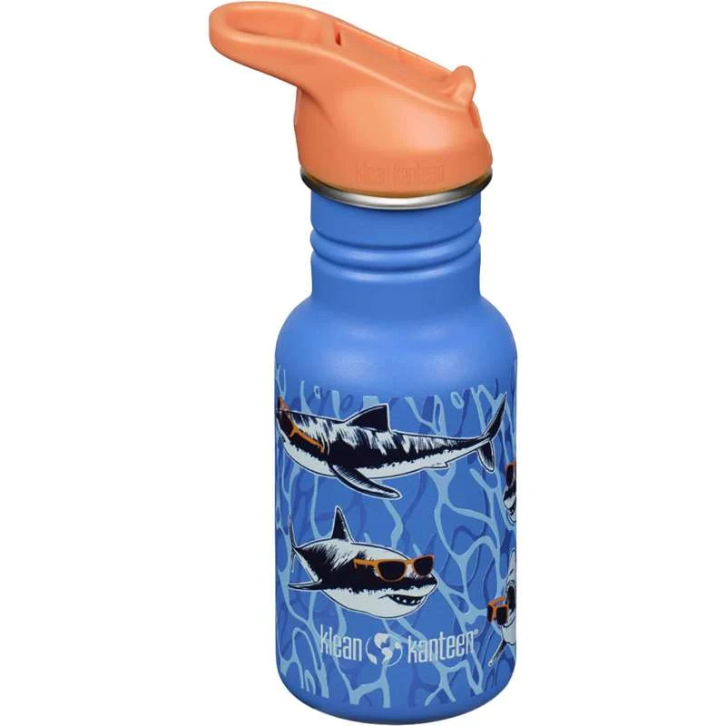 Klean Kanteen Classic Boca za piće - Kid SportCap - 355ml - Morski psi u naočalama