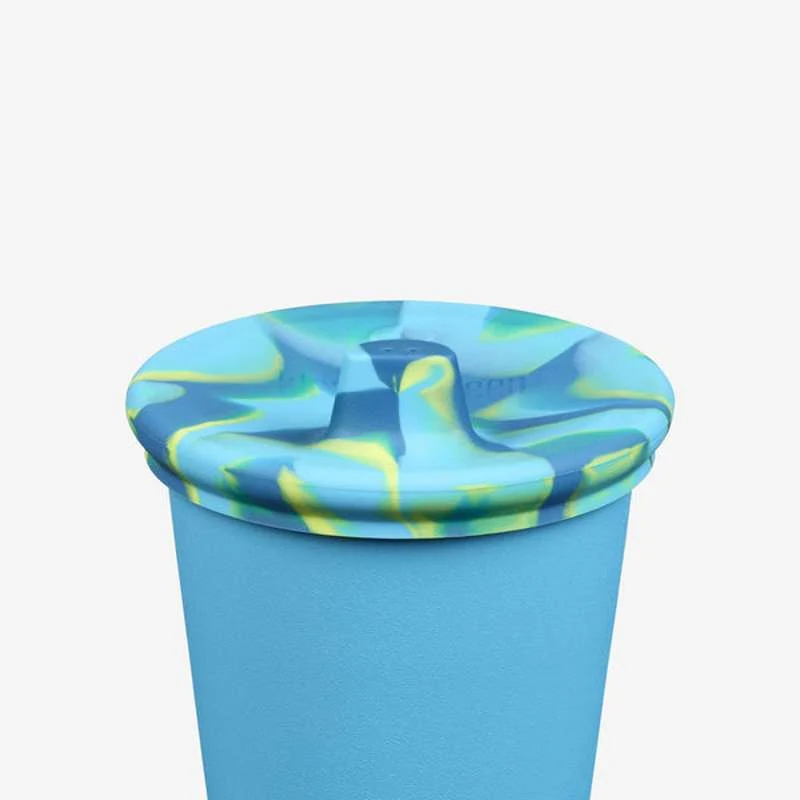 Klean Kanteen Kid Cup Sippy Poklopac za 296ml Šalicu - 2-Pak - Plava/Tie Dye