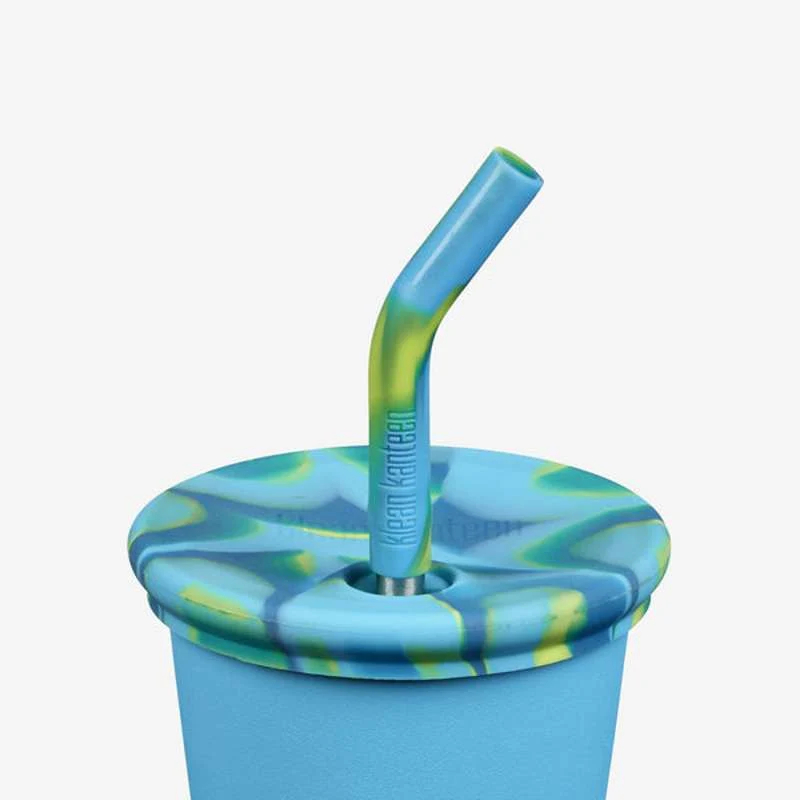 Klean Kanteen Kid Cup Slamke za 296ml Cup - 2-Pak - Plava/Tie Dye