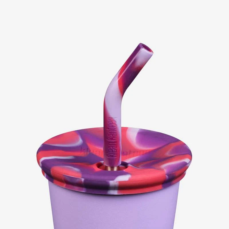 Klean Kanteen Kid Cup Slamke za 296ml Cup - 2-Pak - Roza/Tie Dye