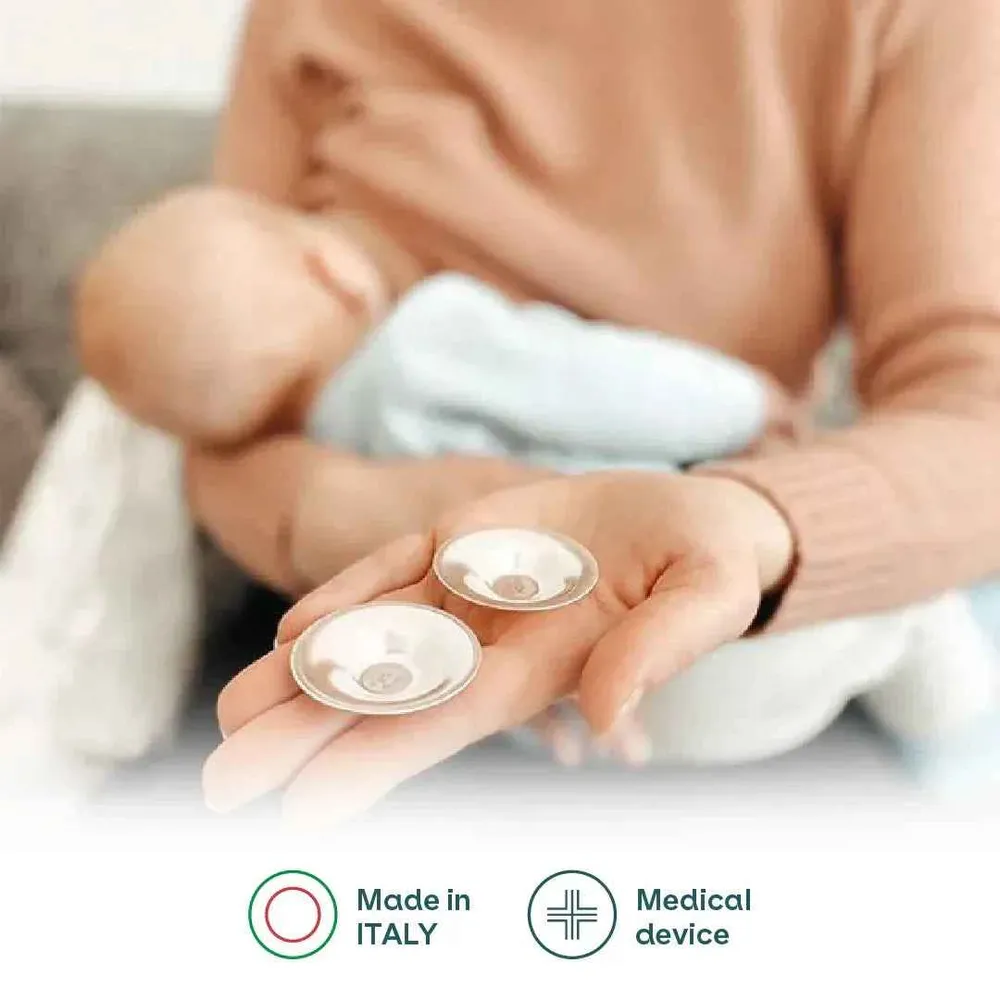 Koala Babycare® Zaštitne srebrne kapice za dojilje Trilaminate Silver Regular