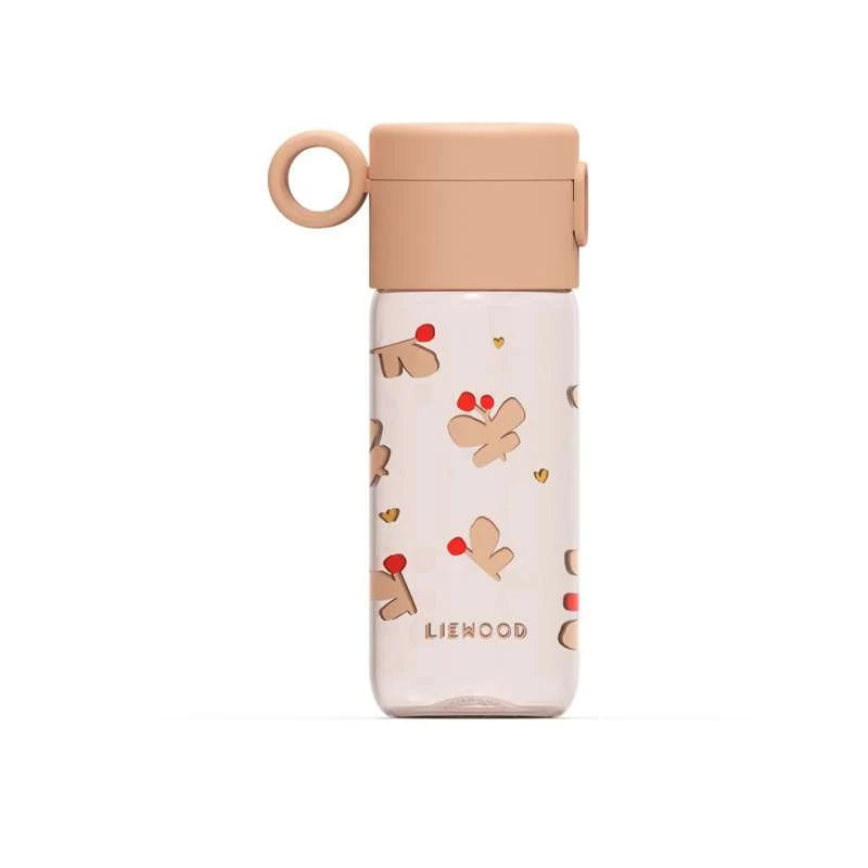 Liewood Clemence Tritan boca za piće - 350ml - Leptir/Jabuka cvijet