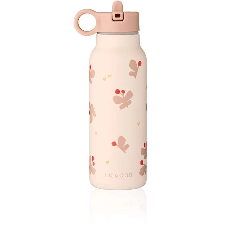 Liewood Falk boca za piće - nehrđajući čelik - 350ml - leptir/cvijet jabuke