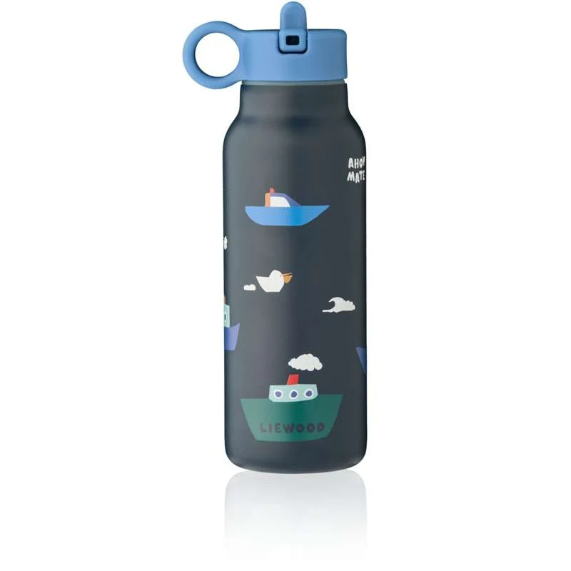 Liewood Falk boca za piće - Nehrđajući čelik - 350ml - Jedrenje/Klasik mornarsko plava