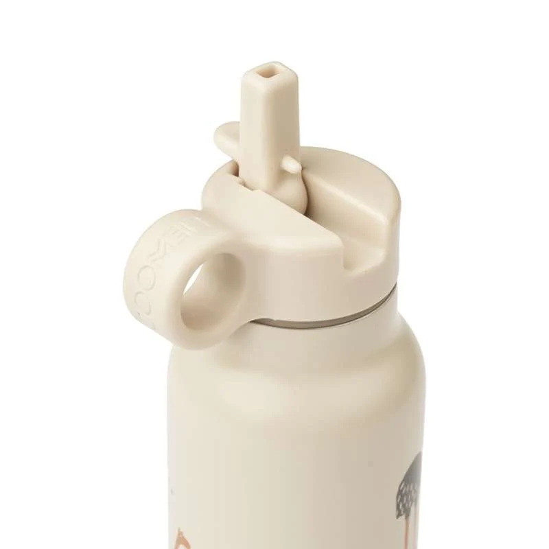 Liewood Falk boca za piće - Nehrđajući čelik - 350ml - Safari/Sandy Mix