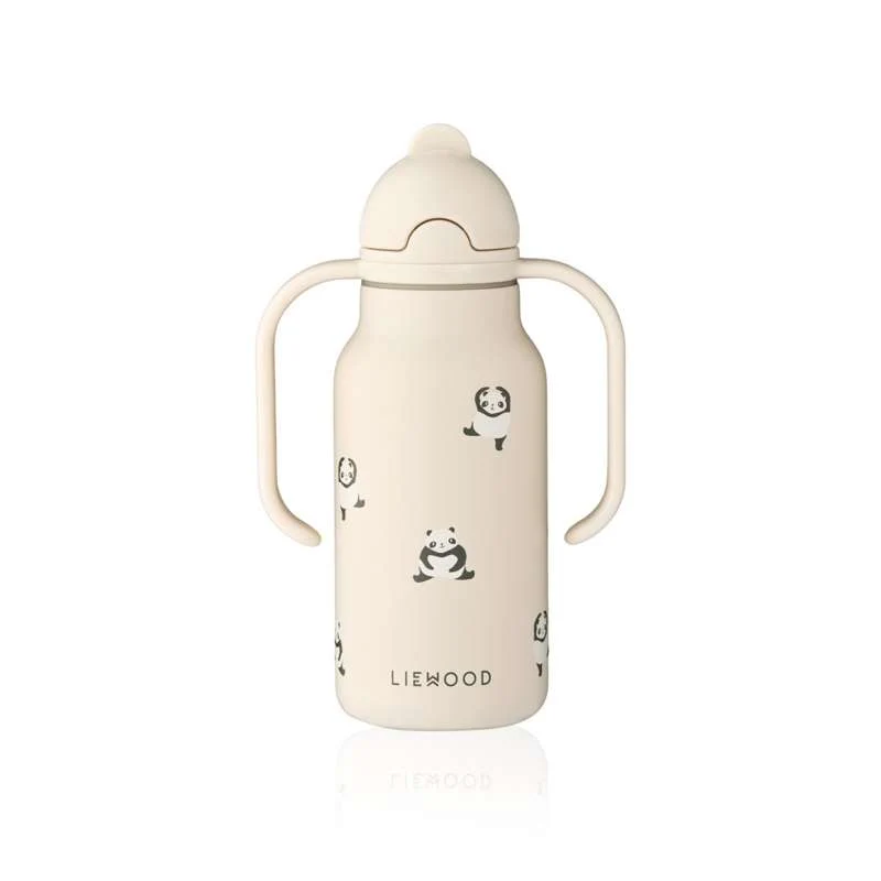Liewood Kimmie boca za piće - Nehrđajući čelik - 250ml - Mini Panda/Sandy