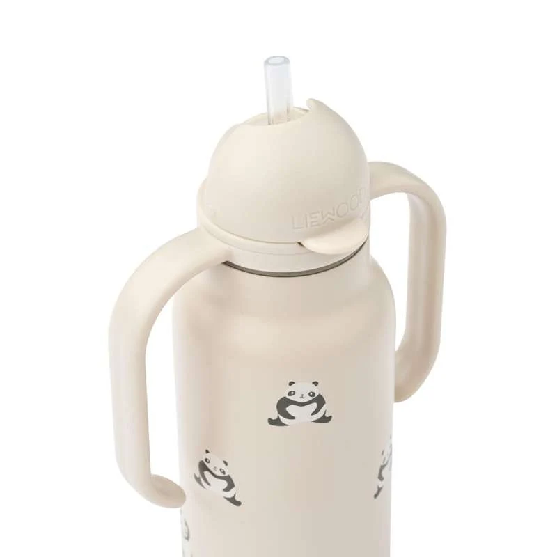 Liewood Kimmie boca za piće - Nehrđajući čelik - 250ml - Mini Panda/Sandy