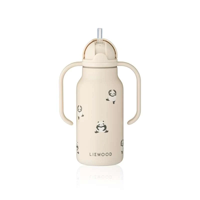 Liewood Kimmie boca za piće - Nehrđajući čelik - 250ml - Mini Panda/Sandy