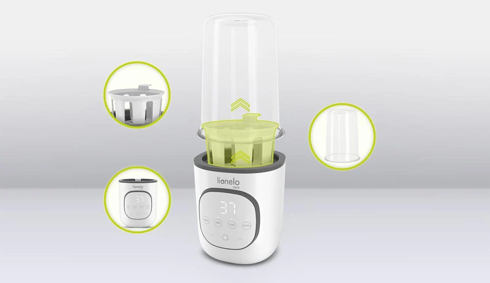 Lionelo Thermup 2.0 električni sterilizator i grijač bočica, White