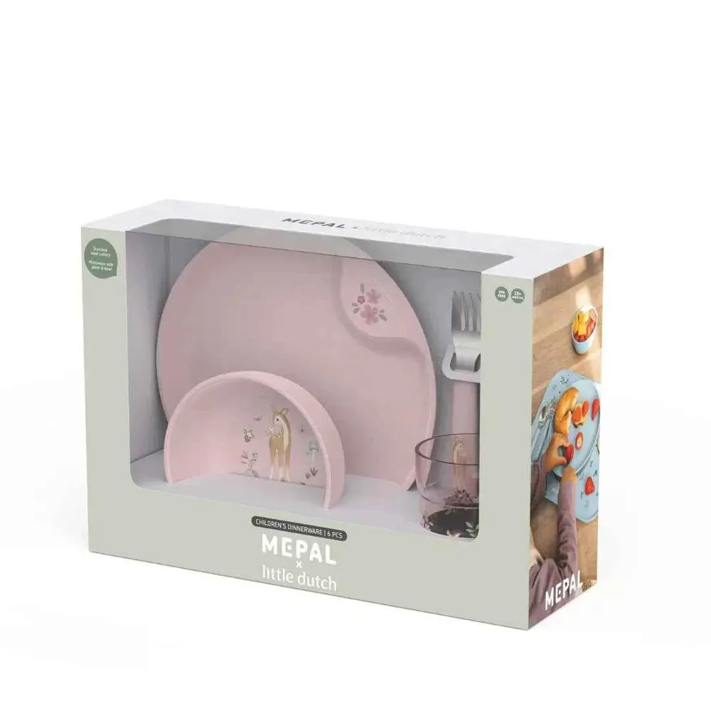 Little Dutch® 6-dijelni set za jelo Fairy Garden