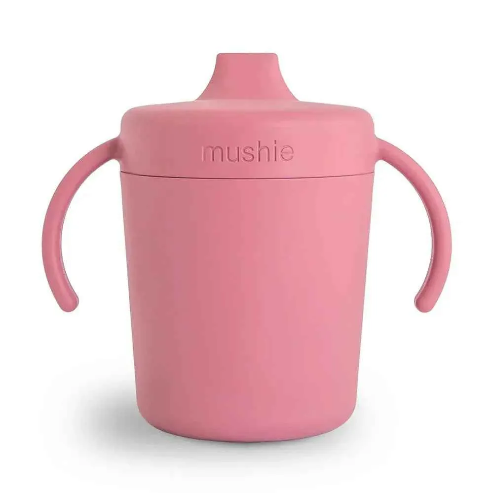 Mushie® Čšica za ućenje pijenja Sippy Cup Dusty Rose