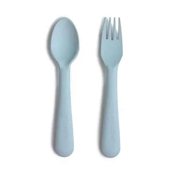 Mushie® Dječji pribor Powder Blue