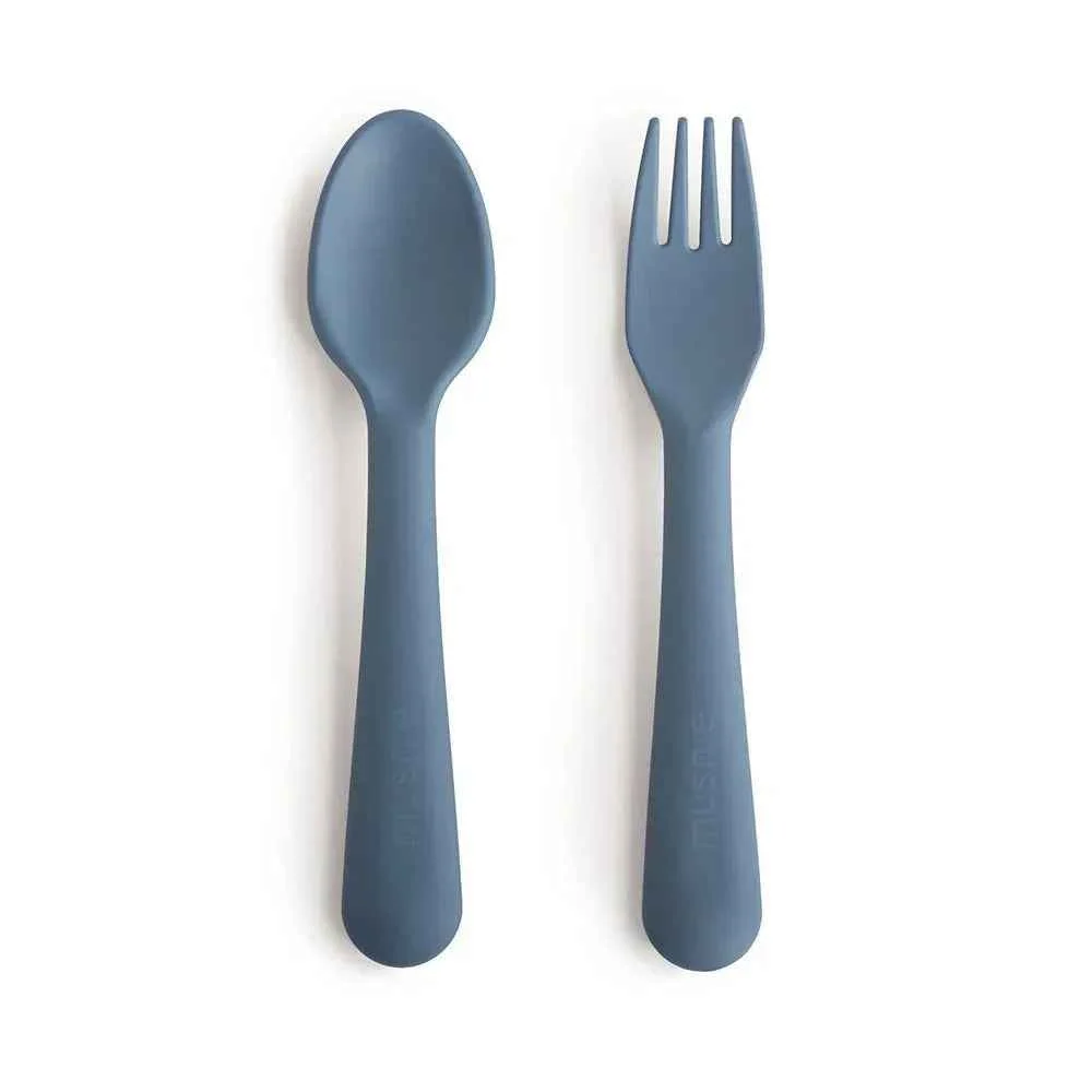Mushie® Dječji pribor Twilight Blue